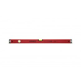 POZIOMICA WSKAŹNIK PIONU I POZIOMU MALOWANA 2 MAGNESY 120CM PRO