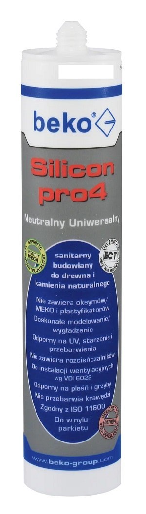 SILICON UNIVERSALNY 310ML BRĄZOWY CIEMNY/MAHOŃ PRO4 BEKO SILICON UNIVERSALNY 310ML BRĄZOWY CIEMNY/MAHOŃ PRO4 BEKO