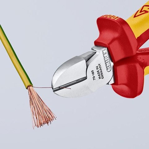 SZCZYPCE TNĄCE BOCZNE IZOLOWANE 160MM KNIPEX SZCZYPCE TNĄCE BOCZNE IZOLOWANE 160MM KNIPEX