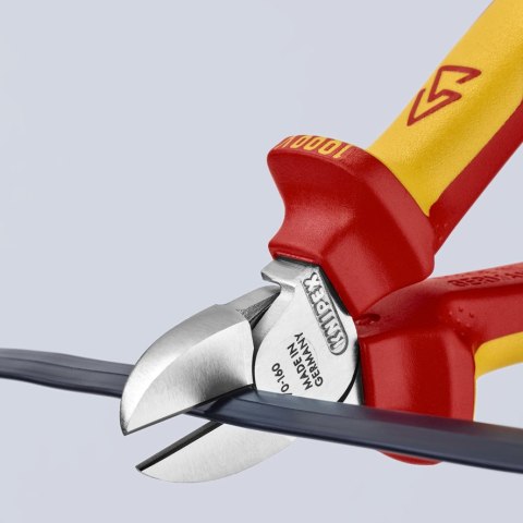 SZCZYPCE TNĄCE BOCZNE IZOLOWANE 160MM KNIPEX SZCZYPCE TNĄCE BOCZNE IZOLOWANE 160MM KNIPEX