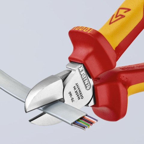 SZCZYPCE TNĄCE BOCZNE IZOLOWANE 160MM KNIPEX SZCZYPCE TNĄCE BOCZNE IZOLOWANE 160MM KNIPEX