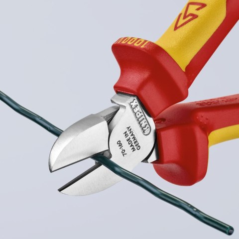 SZCZYPCE TNĄCE BOCZNE IZOLOWANE 160MM KNIPEX SZCZYPCE TNĄCE BOCZNE IZOLOWANE 160MM KNIPEX