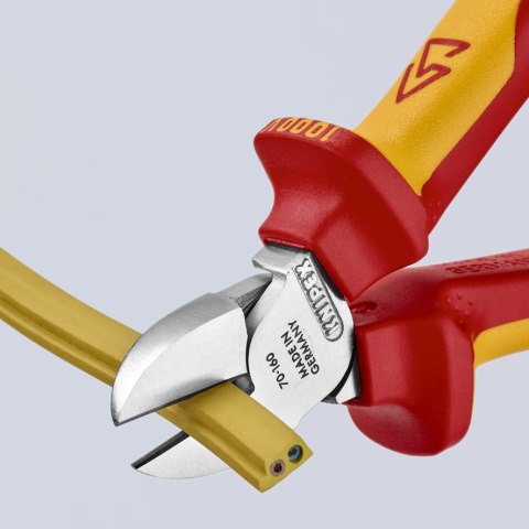 SZCZYPCE TNĄCE BOCZNE IZOLOWANE 160MM KNIPEX SZCZYPCE TNĄCE BOCZNE IZOLOWANE 160MM KNIPEX