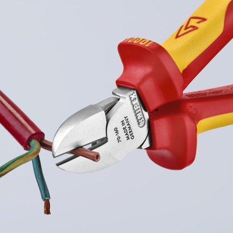 SZCZYPCE TNĄCE BOCZNE IZOLOWANE 160MM KNIPEX SZCZYPCE TNĄCE BOCZNE IZOLOWANE 160MM KNIPEX