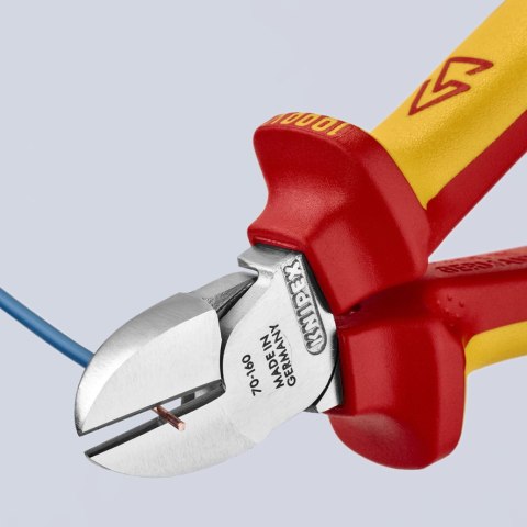 SZCZYPCE TNĄCE BOCZNE IZOLOWANE 160MM KNIPEX SZCZYPCE TNĄCE BOCZNE IZOLOWANE 160MM KNIPEX