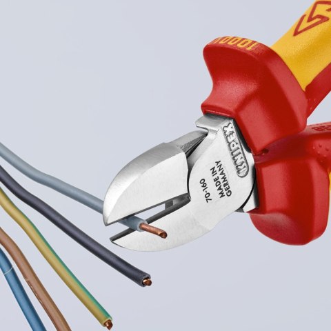 SZCZYPCE TNĄCE BOCZNE IZOLOWANE 160MM KNIPEX SZCZYPCE TNĄCE BOCZNE IZOLOWANE 160MM KNIPEX
