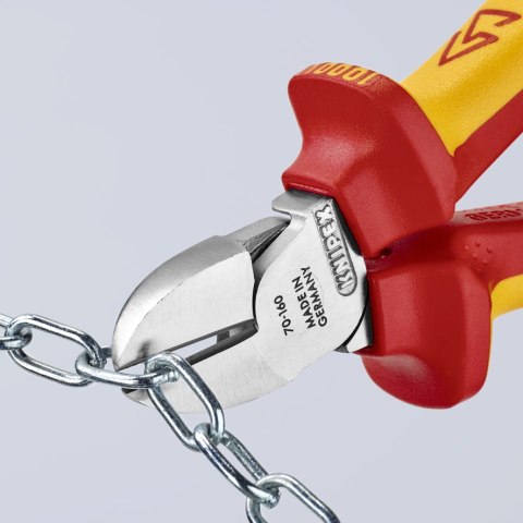 SZCZYPCE TNĄCE BOCZNE IZOLOWANE 160MM KNIPEX SZCZYPCE TNĄCE BOCZNE IZOLOWANE 160MM KNIPEX