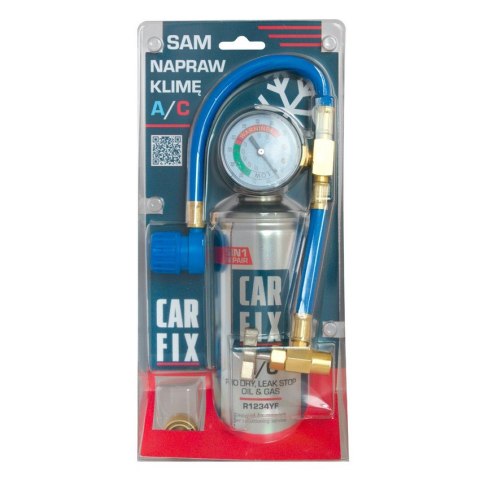 GAZ ZESTAW 5IN1 235G R1234YF AUTA PO 2017 + PRZEWÓD CIŚN. CAR FIX GAZ ZESTAW 5IN1 235G R1234YF AUTA PO 2017 + PRZEWÓD CIŚN. CAR FIX