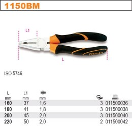 SZCZYPCE UNIWERSALNE QUALITY BM 180MM BETA