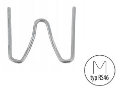 ZSZYWKI M 0.6MM RS46 DO NAROŻNIKÓW ZEWNĘTRZNYCH 100 SZT. DEDRA