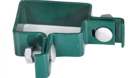 OBEJMA MONTAŻOWA 60*40MM ZIELONA NAROŻNA RAL 6005 UN