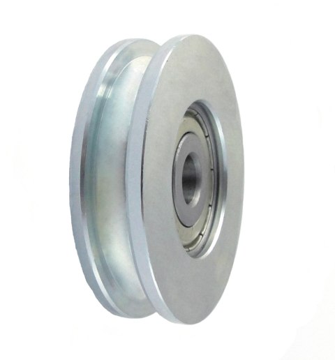 ROLKA METALOWA 59MM ŁOŻYSKOWANA, NA LINKĘ CM59/8Ł UN ROLKA METALOWA 59MM ŁOŻYSKOWANA, NA LINKĘ CM59/8Ł UN