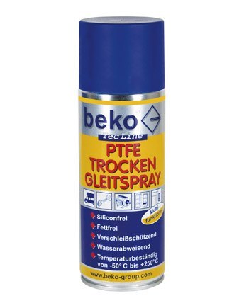 SUCHY SMAR TEFLONOWY PTFE 400ML BEKO SUCHY SMAR TEFLONOWY PTFE 400ML BEKO