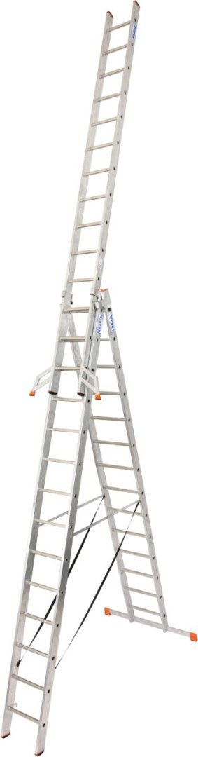 DRABINA ALUMINIOWA 3-ELEMENTOWA TRIBILO 3*14 SZCZEBLI KRAUSE DRABINA ALUMINIOWA 3-ELEMENTOWA TRIBILO 3*14 SZCZEBLI KRAUSE
