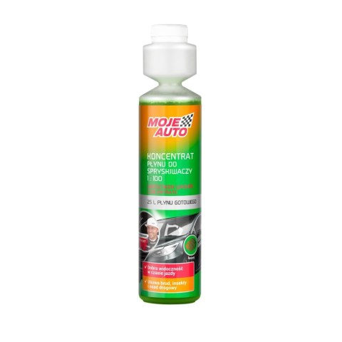 KONCENTRAT PŁYNU DO SPRYSKIWACZY 250ML LEŚNY MOJE AUTO KONCENTRAT PŁYNU DO SPRYSKIWACZY 250ML LEŚNY MOJE AUTO