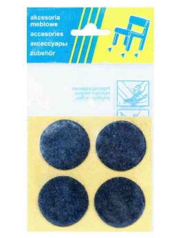 PODKŁADKA FILCOWA BLISTER BRĄZOWA FI 40MM - 4SZT UN