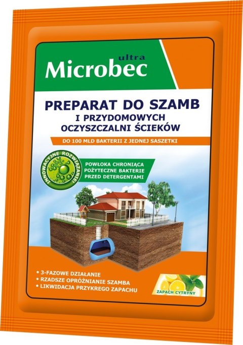 PREPARAT DO SZAMB MICROBEC ULTRA 25G SZTUKI BROS PREPARAT DO SZAMB MICROBEC ULTRA 25G SZTUKI BROS