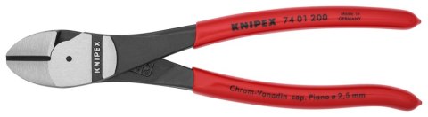 SZCZYPCE TNĄCE BOCZNE O ZWIĘKSZONYM PRZEŁOŻENIU 200MM KNIPEX SZCZYPCE TNĄCE BOCZNE O ZWIĘKSZONYM PRZEŁOŻENIU 200MM KNIPEX
