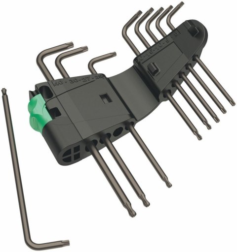 ZESTAW KLUCZY TRZPIENIOWYCH TORX BLACKLASER WERA ZESTAW KLUCZY TRZPIENIOWYCH TORX BLACKLASER WERA
