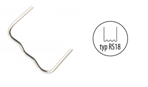 ZSZYWKI 0.8MM RS18 DO PLASTIKU 100 SZT. DEDRA ZSZYWKI 0.8MM RS18 DO PLASTIKU 100 SZT. DEDRA