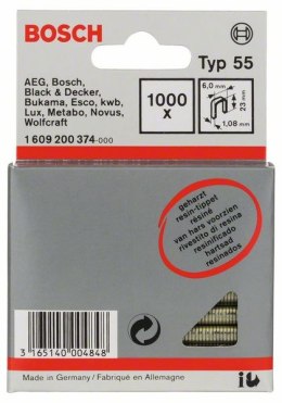ZSZYWKI TYP55 23/6 1000 SZTUK BOSCH