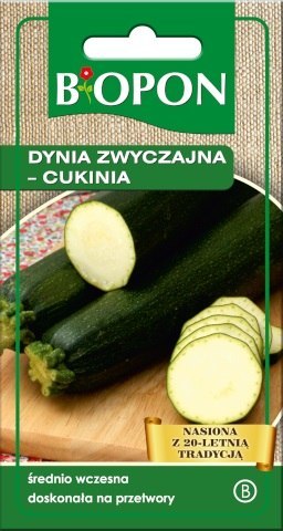 DYNIA ZWYCZAJNA - CUKINIA 2G BIOPON DYNIA ZWYCZAJNA - CUKINIA 2G BIOPON