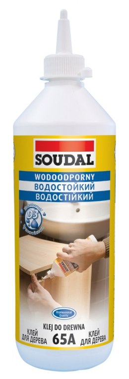 KLEJ DO DREWNA 65A 750ML SOUDAL