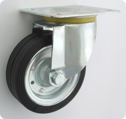 KOŁO METAL-GUMA 140MM OBUDOWA SKRĘTNA 32 UN