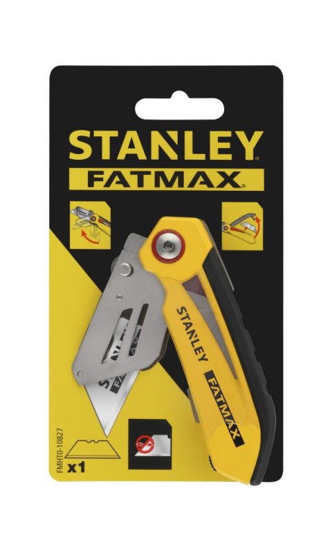 NÓŻ SKŁADANY Z OSTRZEM TRAPEZOWYM FATMAX STANLEY NÓŻ SKŁADANY Z OSTRZEM TRAPEZOWYM FATMAX STANLEY