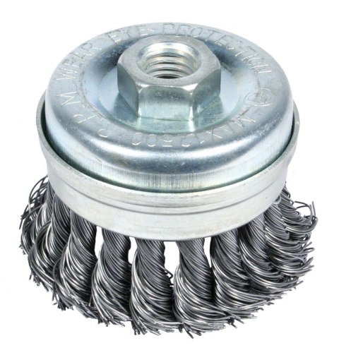 SZCZOTKA DOCZOŁOWA SPLATANA 65MM ZN EPM SZCZOTKA DOCZOŁOWA SPLATANA 65MM ZN EPM