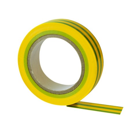 TAŚMA IZOLACYJNA 15MM*10M ŻÓŁTO-ZIELONA EPM TAŚMA IZOLACYJNA 15MM*10M ŻÓŁTO-ZIELONA EPM