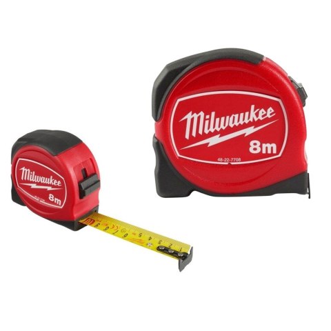 TAŚMA MIERNICZA SLIM S8/25 8M MILWAUKEE