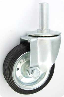 KOŁO METAL-GUMA 140MM OBUDOWA Z TRZPIENIEM 34 UN