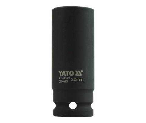 NASADKA DŁUGA UDAROWA 6-KĄTNA 1/2'' 22MM YATO NASADKA DŁUGA UDAROWA 6-KĄTNA 1/2'' 22MM YATO