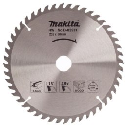 PIŁA SPIEKOWA DO DREWNA 235*30*48Z MAKITA