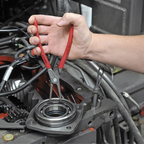 PRECYZYJNE SZCZYPCE DO PIERŚCIENI OSADCZYCH SPRĘŻYNUJĄCYCH KNIPEX PRECYZYJNE SZCZYPCE DO PIERŚCIENI OSADCZYCH SPRĘŻYNUJĄCYCH KNIPEX