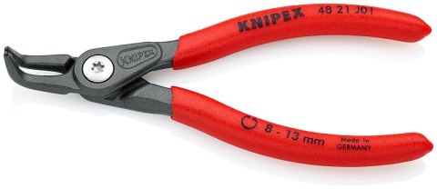 PRECYZYJNE SZCZYPCE DO PIERŚCIENI WEW.WYGIĘTE 130MM 8-13MM KNIPEX PRECYZYJNE SZCZYPCE DO PIERŚCIENI WEW.WYGIĘTE 130MM 8-13MM KNIPEX