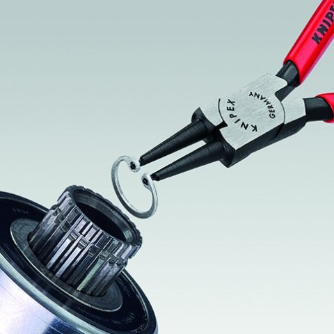 SZCZYPCE DO PIERŚCIENI SEGERA WEWNĘTRZNE PROST.140MM 12-25MM KNIPEX SZCZYPCE DO PIERŚCIENI SEGERA WEWNĘTRZNE PROST.140MM 12-25MM KNIPEX