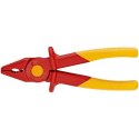 SZCZYPCE PŁASKIE Z TWORZYWA SZTUCZNEGO IZOLOWANE 180MM KNIPEX