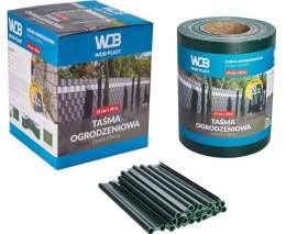 TAŚMA OGRODZENIOWA 450 ANTRACYT MIĘKKA 190MM*35MB UN