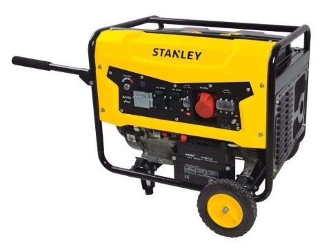 AGREGAT PRĄDOTWÓRCZY BENZYNOWY 6.5 KW AVR STANLEY AGREGAT PRĄDOTWÓRCZY BENZYNOWY 6.5 KW AVR STANLEY