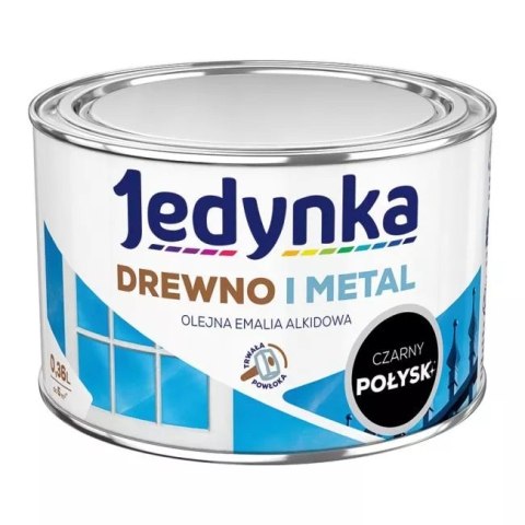 EMALIA ALKIDOWA DO DREWNA I METALU CZARNY 0,36L JEDYNKA EMALIA ALKIDOWA DO DREWNA I METALU CZARNY 0,36L JEDYNKA