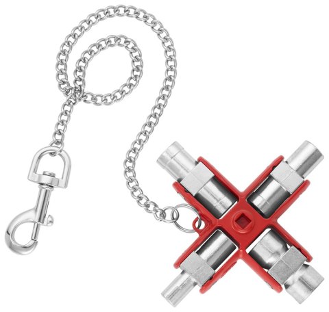 KLUCZ UNIWERSALNY DO WSZYSTKICH STANDARDOWYCH TABLIC ROZDZI. KNIPEX KLUCZ UNIWERSALNY DO WSZYSTKICH STANDARDOWYCH TABLIC ROZDZI. KNIPEX