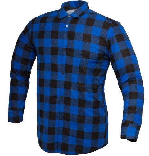KOSZULA FLANELOWA NIEBIESKA, POLSKA ROZMIAR XXL ROCKER KOSZULA FLANELOWA NIEBIESKA, POLSKA ROZMIAR XXL ROCKER
