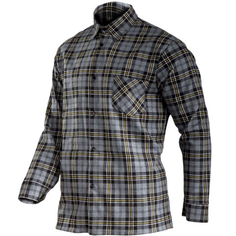 KOSZULA FLANELOWA ROCKER SZARA, POLSKA ROZMIAR XL UN KOSZULA FLANELOWA ROCKER SZARA, POLSKA ROZMIAR XL UN