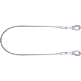 KRATOS ZACZEP STANOWISKOWY Z LINY STALOWEJ 1M FA6000610 UN