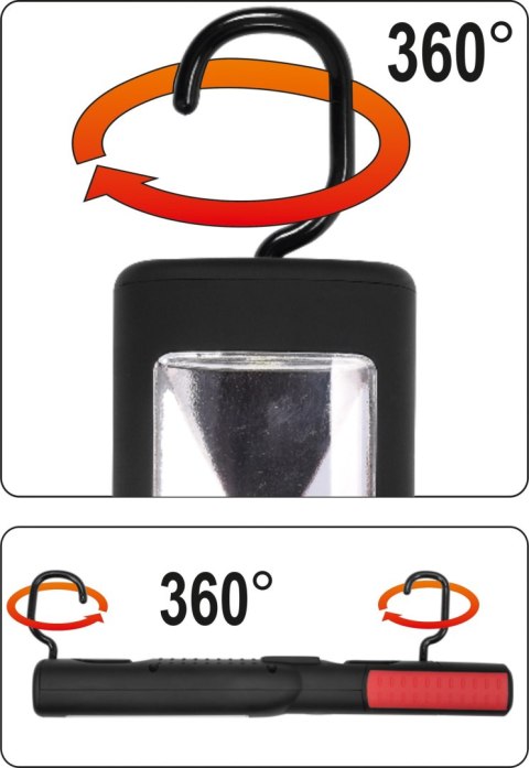 LAMPA WARSZTATOWA 3W COB LED YATO LAMPA WARSZTATOWA 3W COB LED YATO