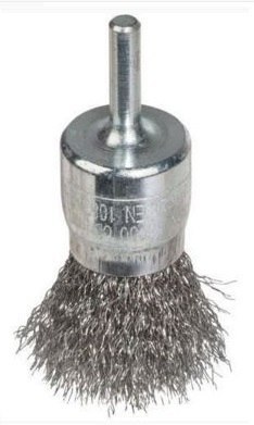 SZCZOTKA PĘDZELKOWA DRUT STALOWY TRZPIEŃ 6MM, FI17MM UN SZCZOTKA PĘDZELKOWA DRUT STALOWY TRZPIEŃ 6MM, FI17MM UN