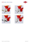 SZCZYPCE TNĄCE BOCZNE IZOLOWANE 140MM KNIPEX