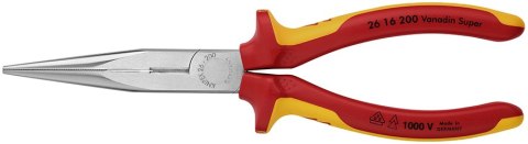 SZCZYPCE TNĄCE PÓŁOKRĄGŁE IZOLOWANE 200MM KNIPEX SZCZYPCE TNĄCE PÓŁOKRĄGŁE IZOLOWANE 200MM KNIPEX